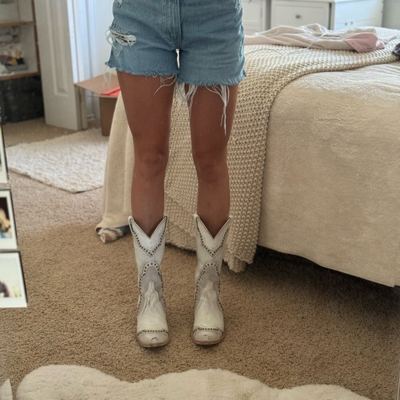 IDYLLWIND WOMEN'S WALK THIS WAY WESTERN BOOTS - SNIP TOE - WHITE - Picture 7 of 10